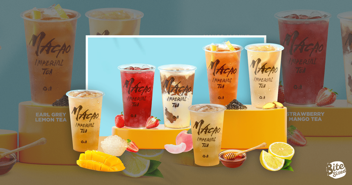 Macao Imperial Tea and Twinings made the coolest tea drinks for the summer