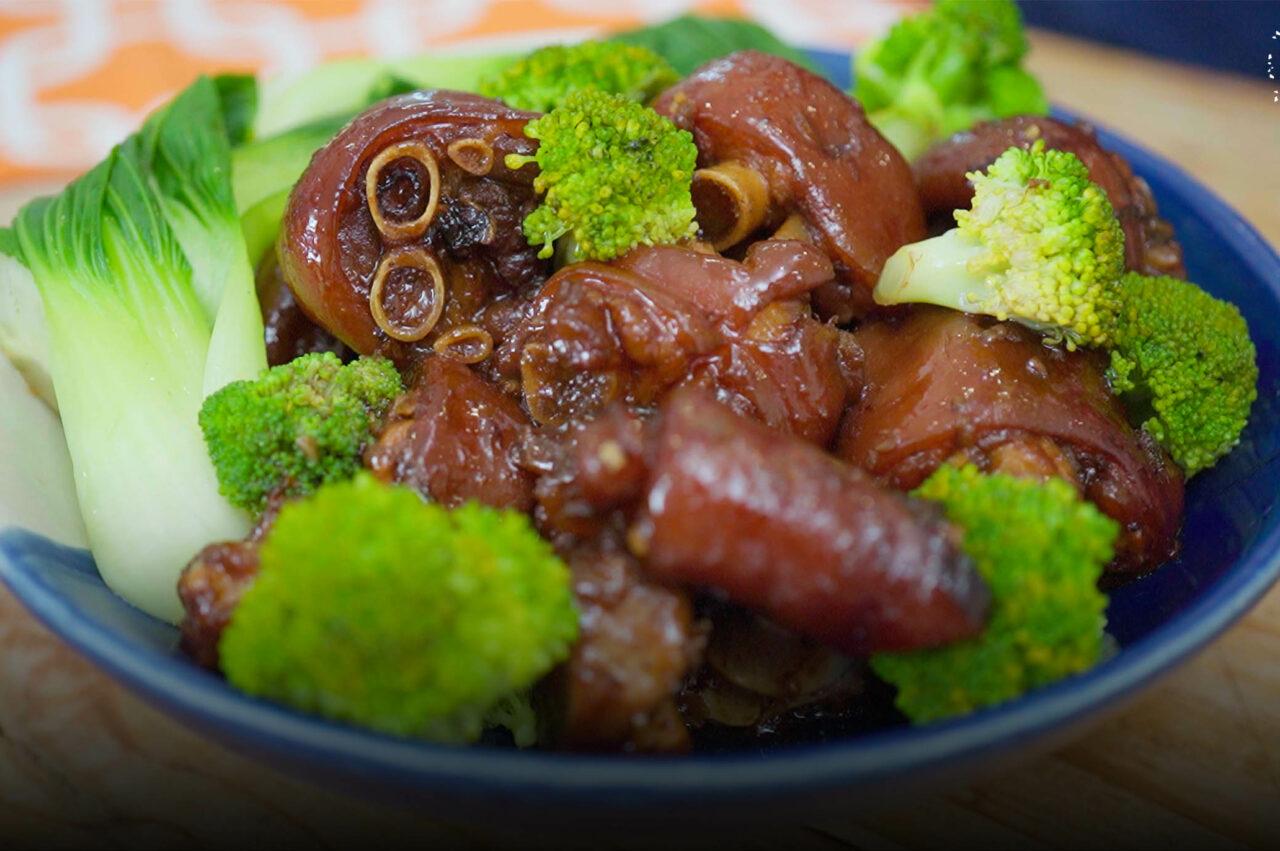 Soy Braised Pork Knuckles