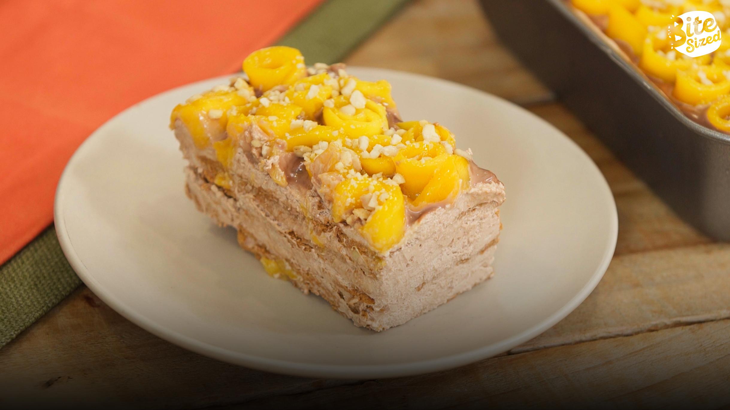 Mango Chocolate Icebox Cake