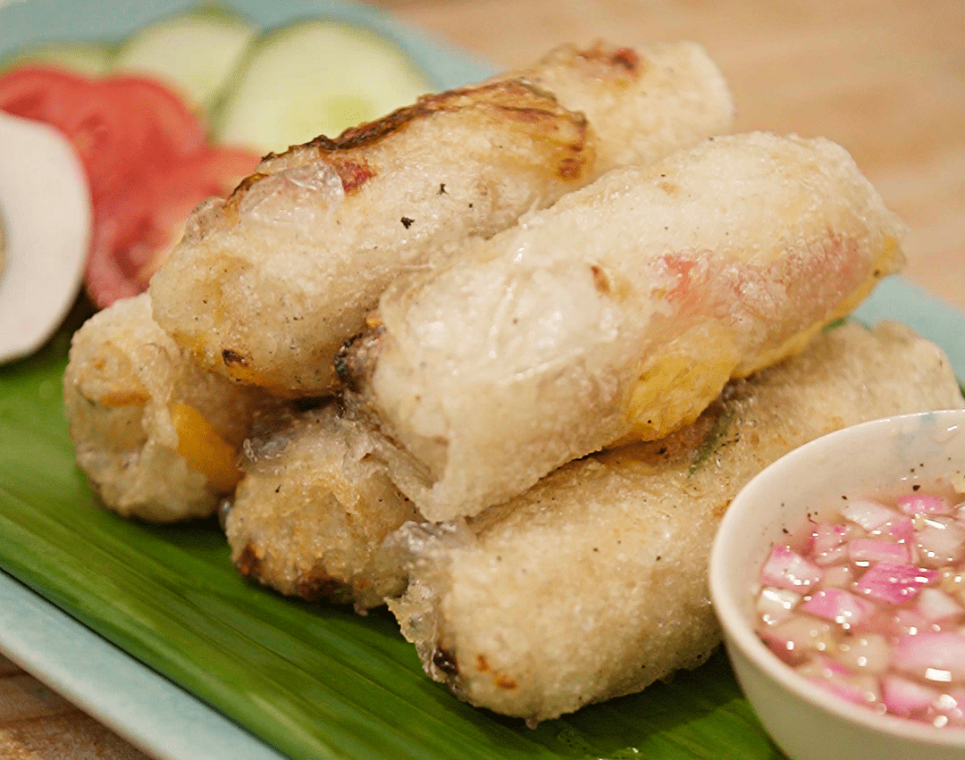 Tapsilog Spring Roll