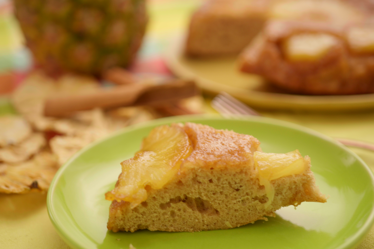 Rice Cooker Pineapple Upside Down Cake