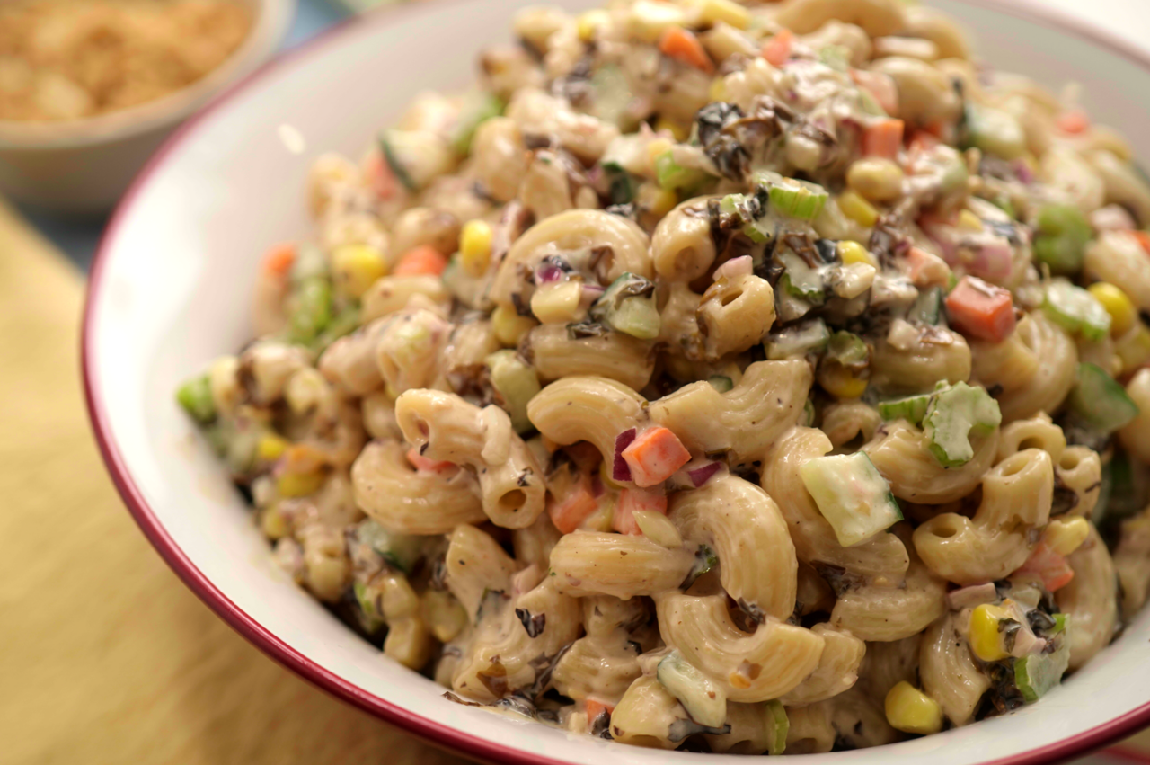 Sesame Macaroni Salad