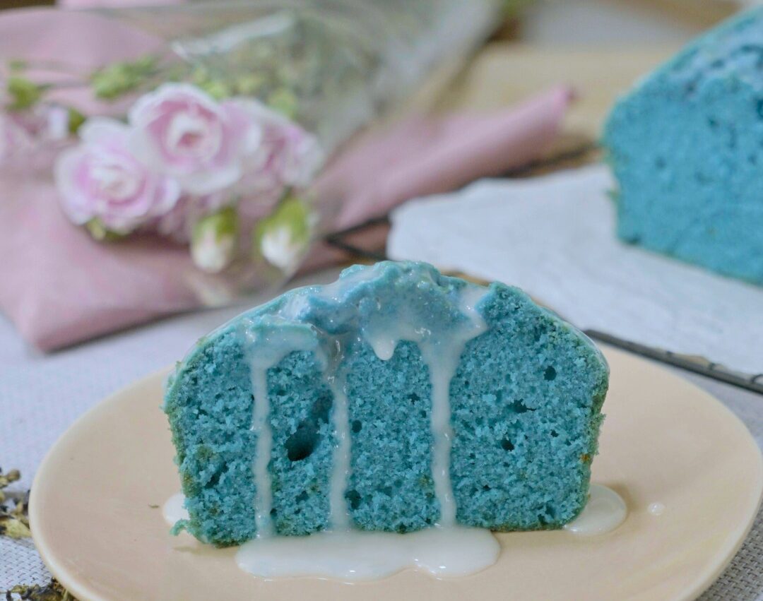 Butterfly Pea Tea Loaf