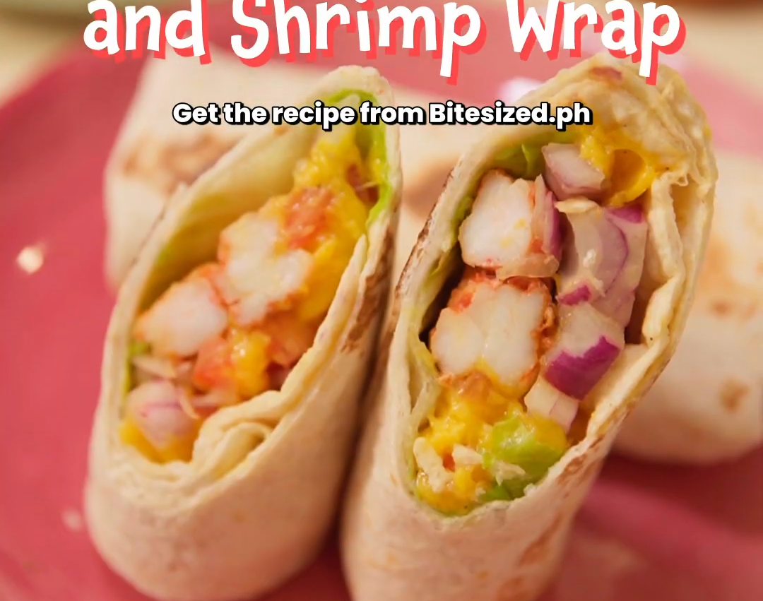 Meryl’s Mango and Shrimp Wrap