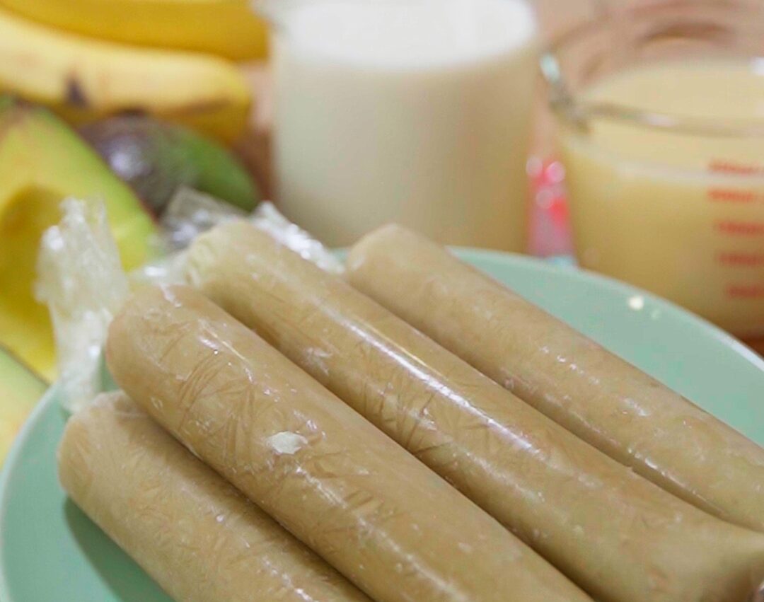 Avocado Banana Ice Candy