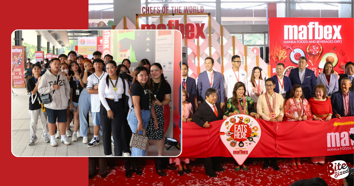 EAT’S HERE! The biggest food and beverage expo in the Philippines is now open!