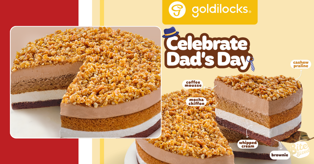 Surprise Dad with Goldilocks’ Coffee Layered Crunch this Father’s Day