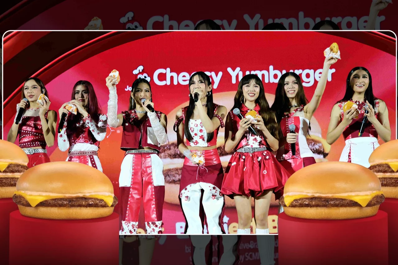 Bloom pala si Jollibee! P-Pop Girl Group BINI is the newest Cheesy Yumburger brand ambassadors