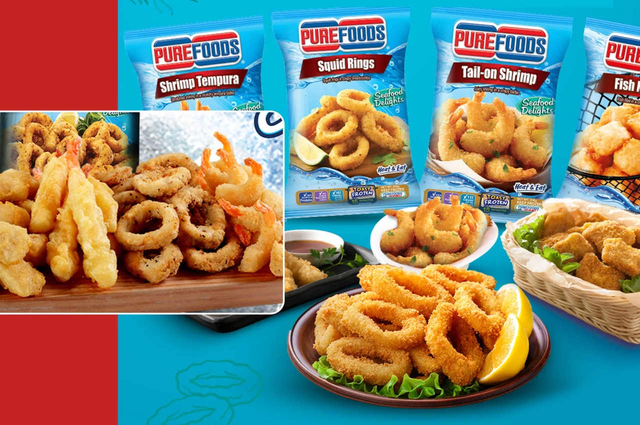 Make mealtime a sea of tasty possibilities with Purefoods Seafood Delights