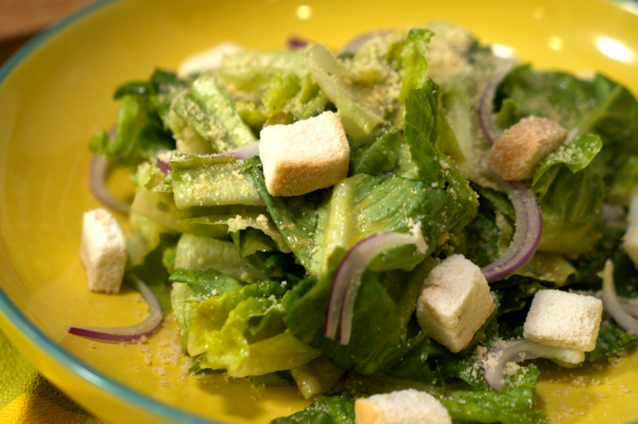 Guinamos Caesar Salad