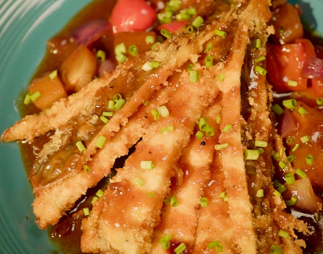 Sweet and Sour Eggplant