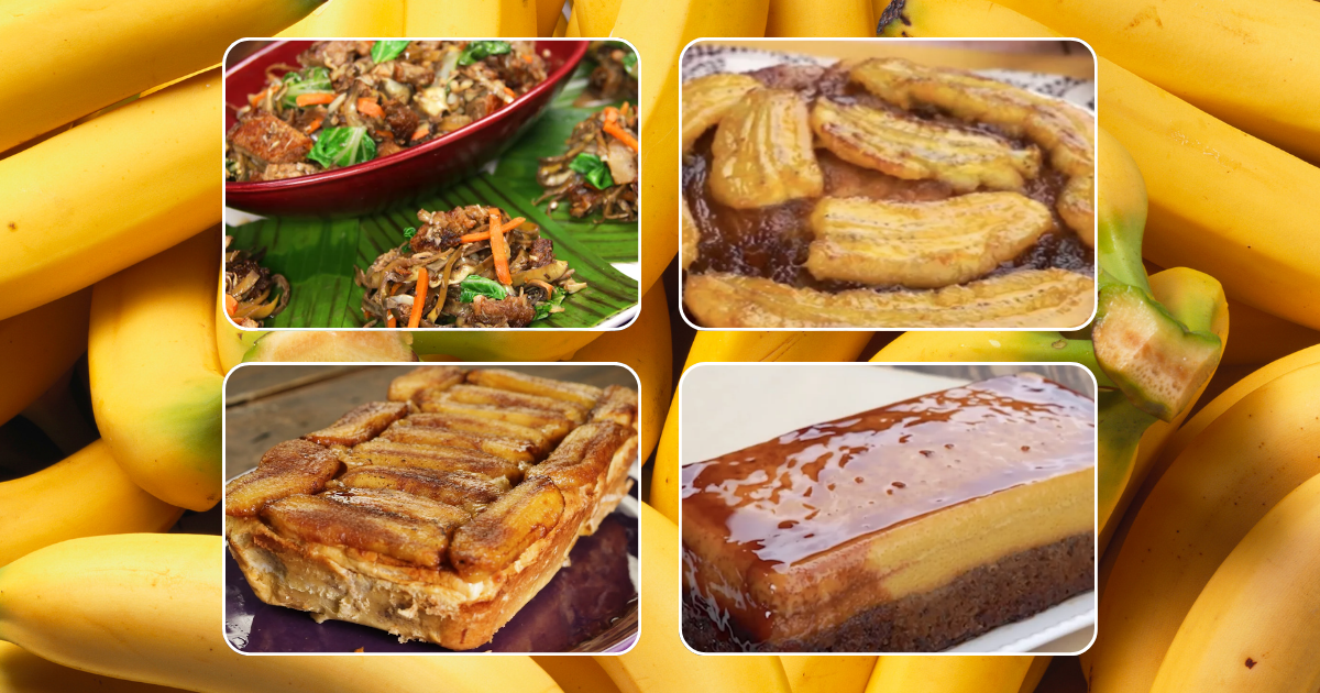 This list is B-A-N-A-N-A-S ! 10 fun and easy recipes to do if you’re a banana lover