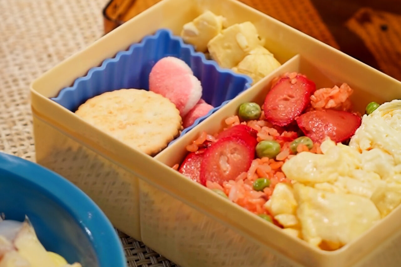 Hotdog and Ketchup Fried Rice