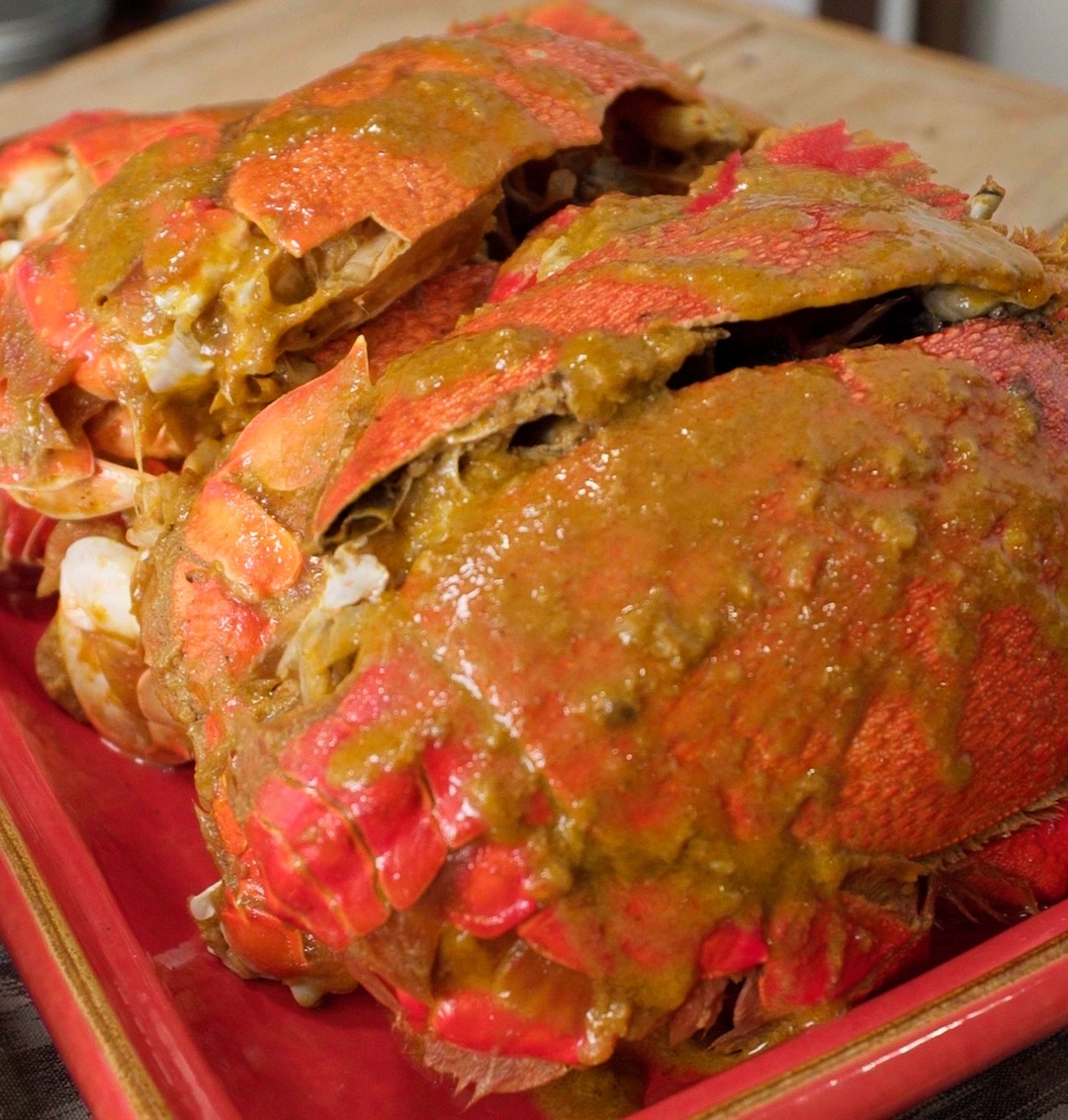 Curacha with Alavar Sauce