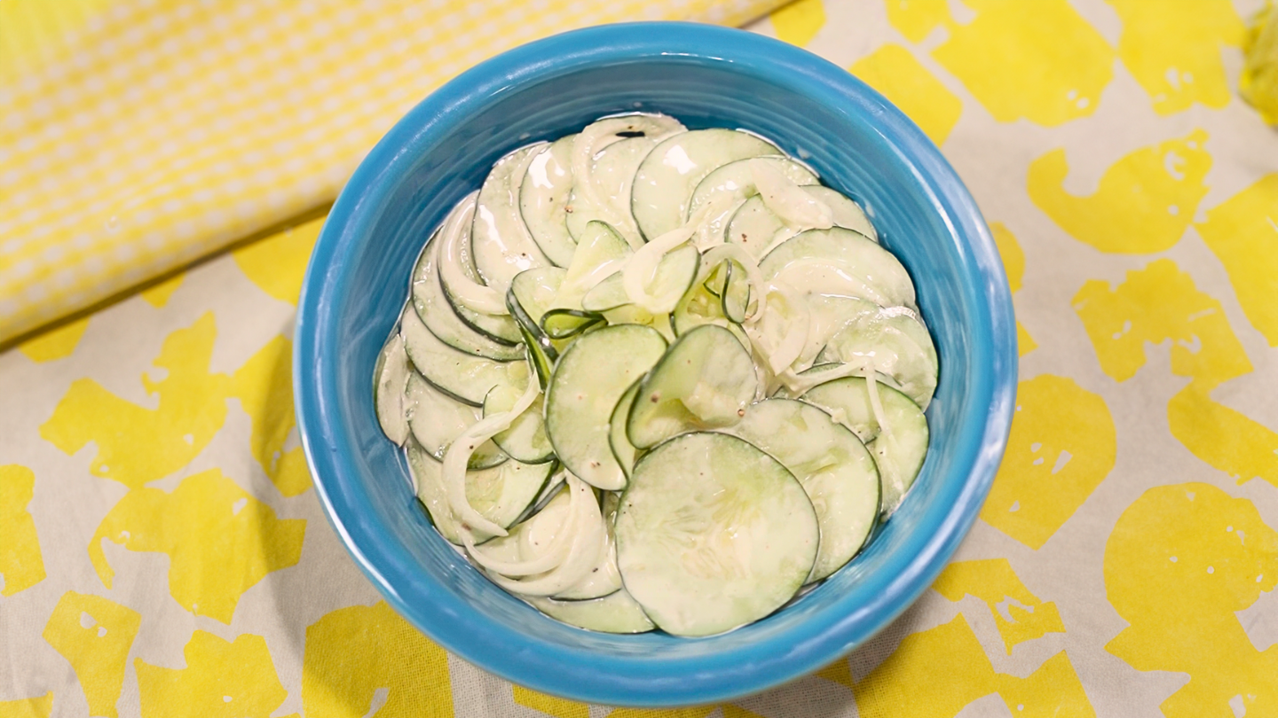 Creamy Cucumber Salad