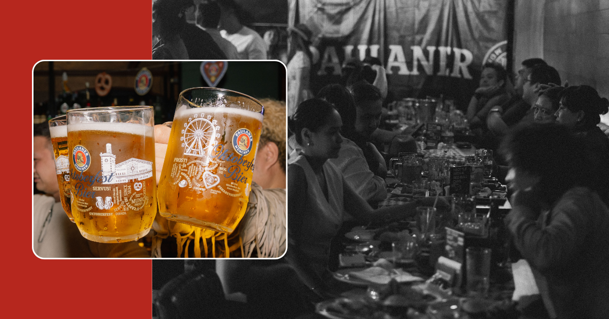 Chug and cheer with Paulaner, one of the original Oktoberfest Beers