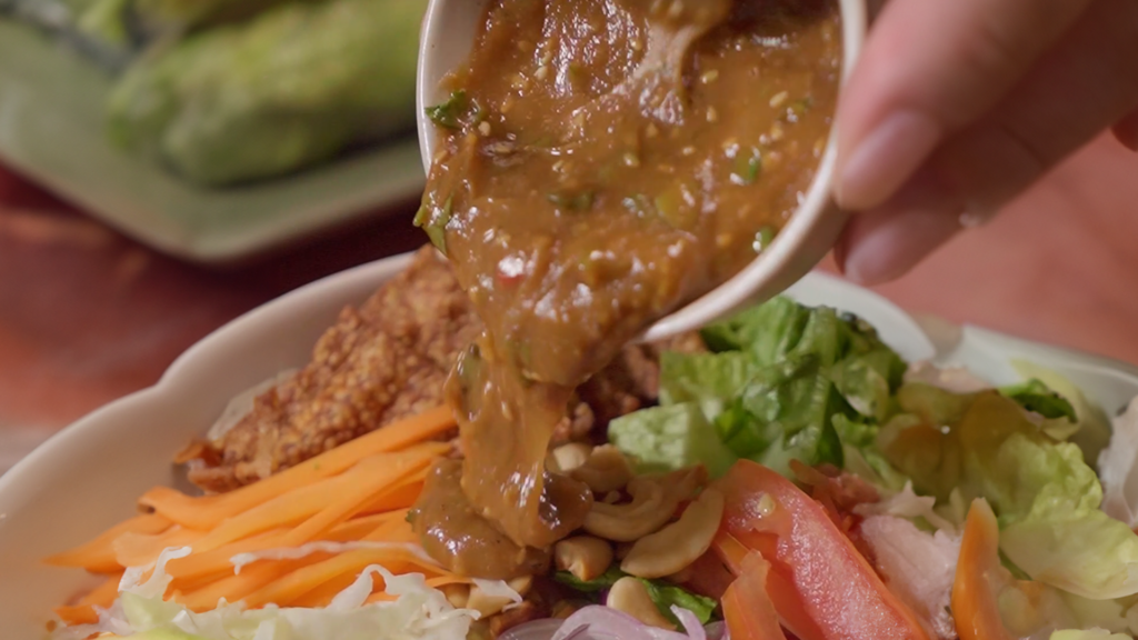 How to make Peanut Dressing | Easy Flavorful Salad Dressing
