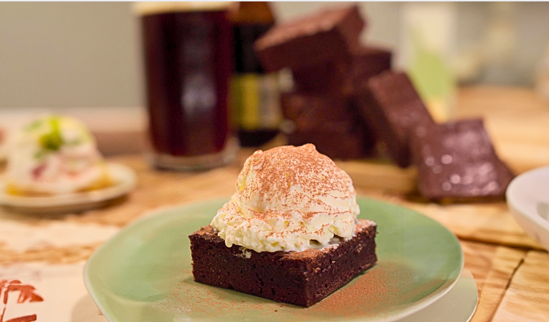 Chocolate Beer Brownies