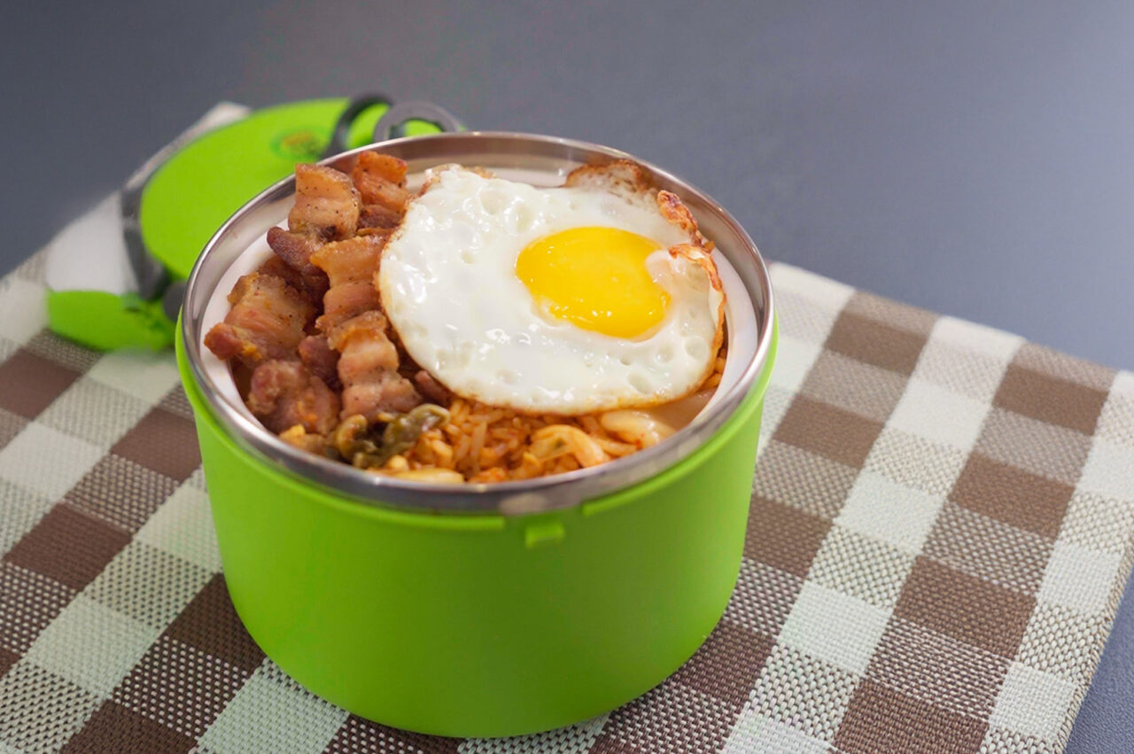 Kimchi Pork Fried Rice