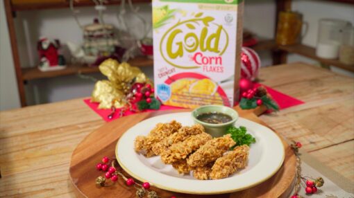 Honey Glazed Cereal Fried Chicken