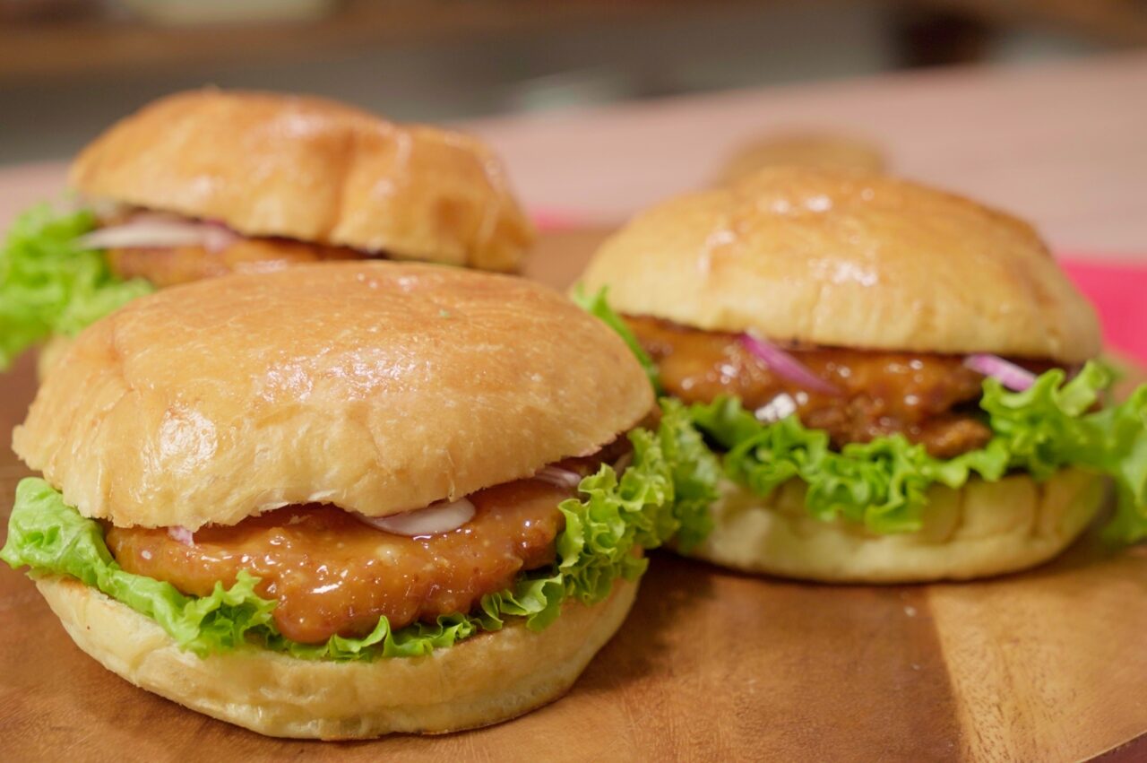 Salted Caramel Chicken Sandwich