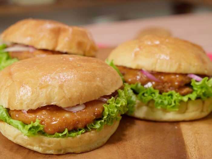 Salted Caramel Chicken Sandwich