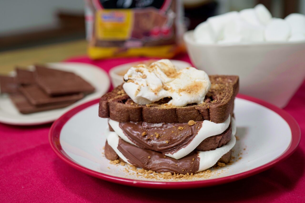 Gardenia Black Forest Bread S’mores