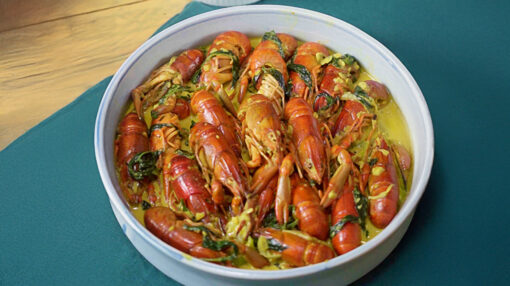 Ginataang Crayfish