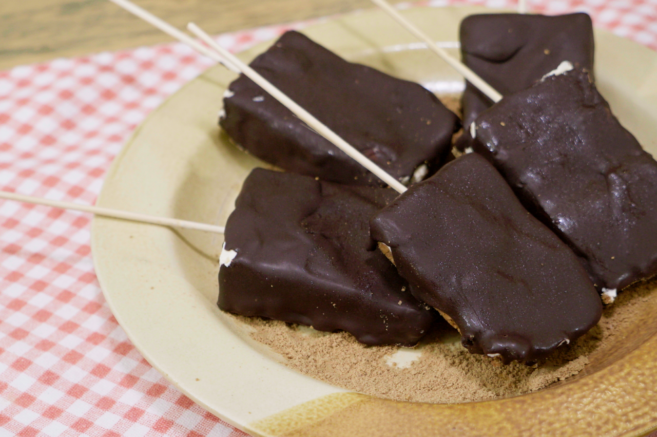 Graham Bars on a Stick