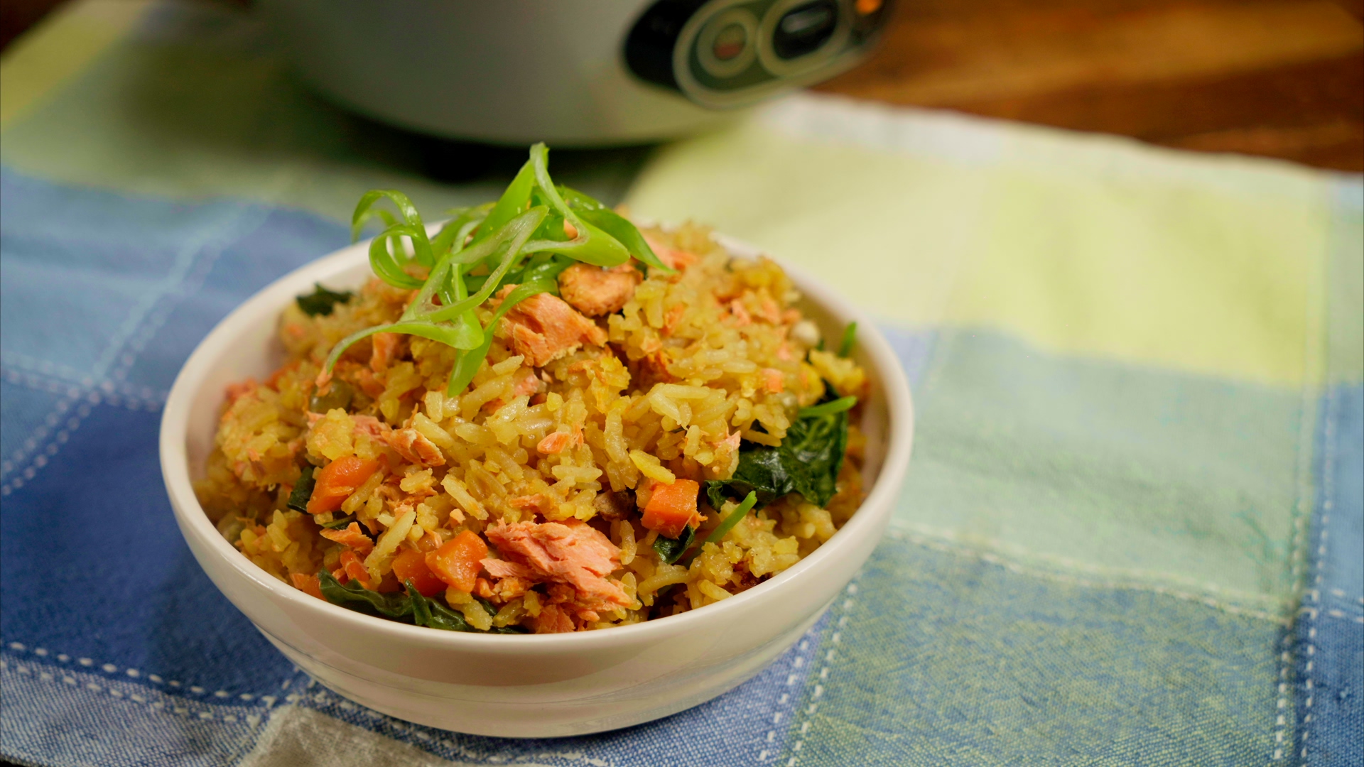 Rice Cooker Miso Salmon