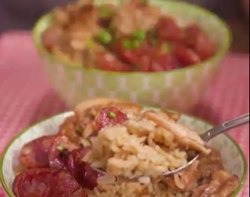 Chicken Sausage Rice Cooker