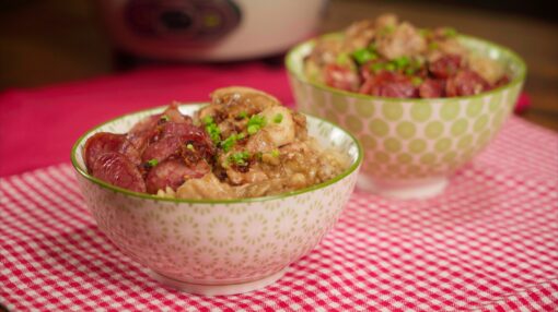 Chicken Sausage Rice Cooker