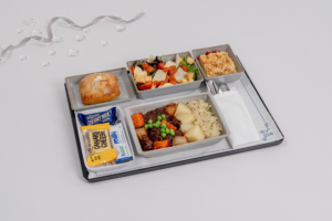 Premium Economy Class Dining