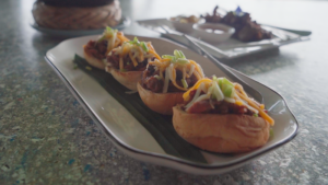 Kinaykay pulled pork in our Batangas Road Trip