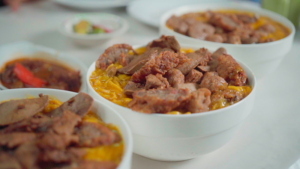 bowls of Batangas lomi from our Batangas Road Trip